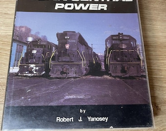Locomotora de ferrocarril Penn Central Power por Robert J. Yanosey, 1987