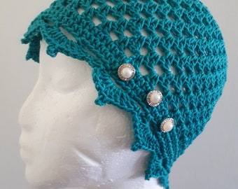 Vintage Inspired Crochet Hat.