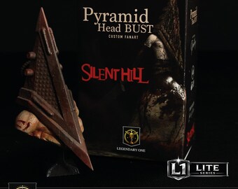 Pyramid Head Bust Figure, Silent Hill Statua da Collezione, Design nostro, Modello esclusivo personalizzato, Foto Reali