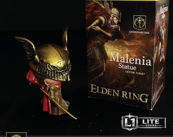 Malenia Figure, Elden Ring Statua da Collezione, Design nostro, Modello esclusivo personalizzato, Foto Reali