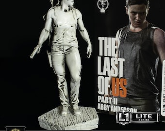 Abby Anderson Figure MARBLE EDITION, The Last of Us PART 2 Statua da Collezione, Design nostro, Modello esclusivo personalizzato, Foto Reali