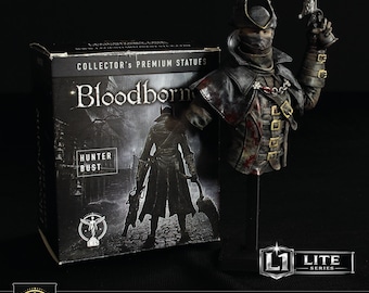 Hunter bust Figure, Bloodborne Statua da Collezione, Design nostro, Modello esclusivo personalizzato, Foto Reali