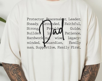 Camiseta minimalista para papá, regalo para papá, camiseta para papá primerizo, camiseta del Día del Padre, camiseta "Vida de papá", atuendo para papá, camiseta cristiana, camiseta con temática religiosa