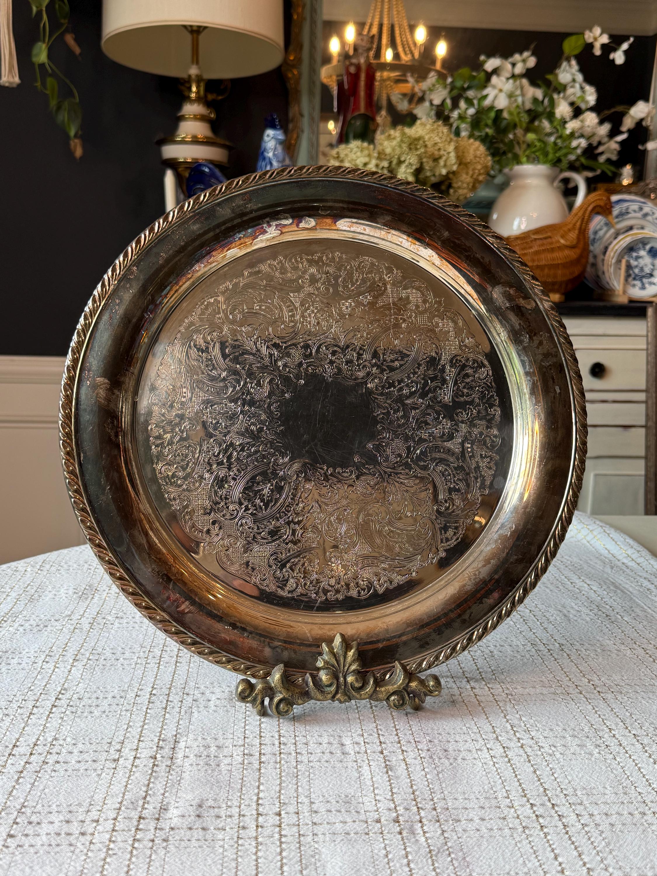 Oneida Silver Trays - Etsy