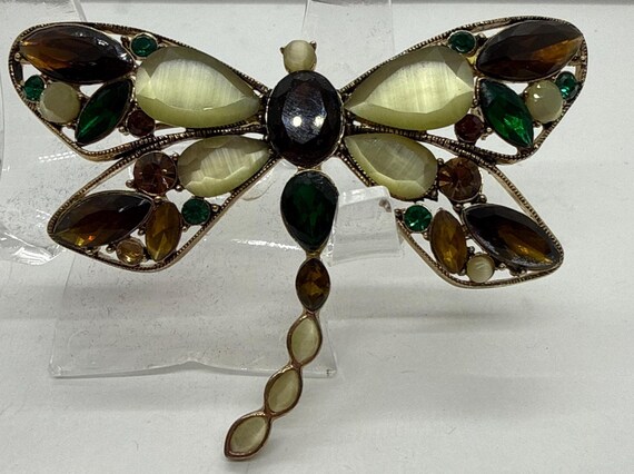 Vintage Monet dragonfly Brooch, collectible, signed