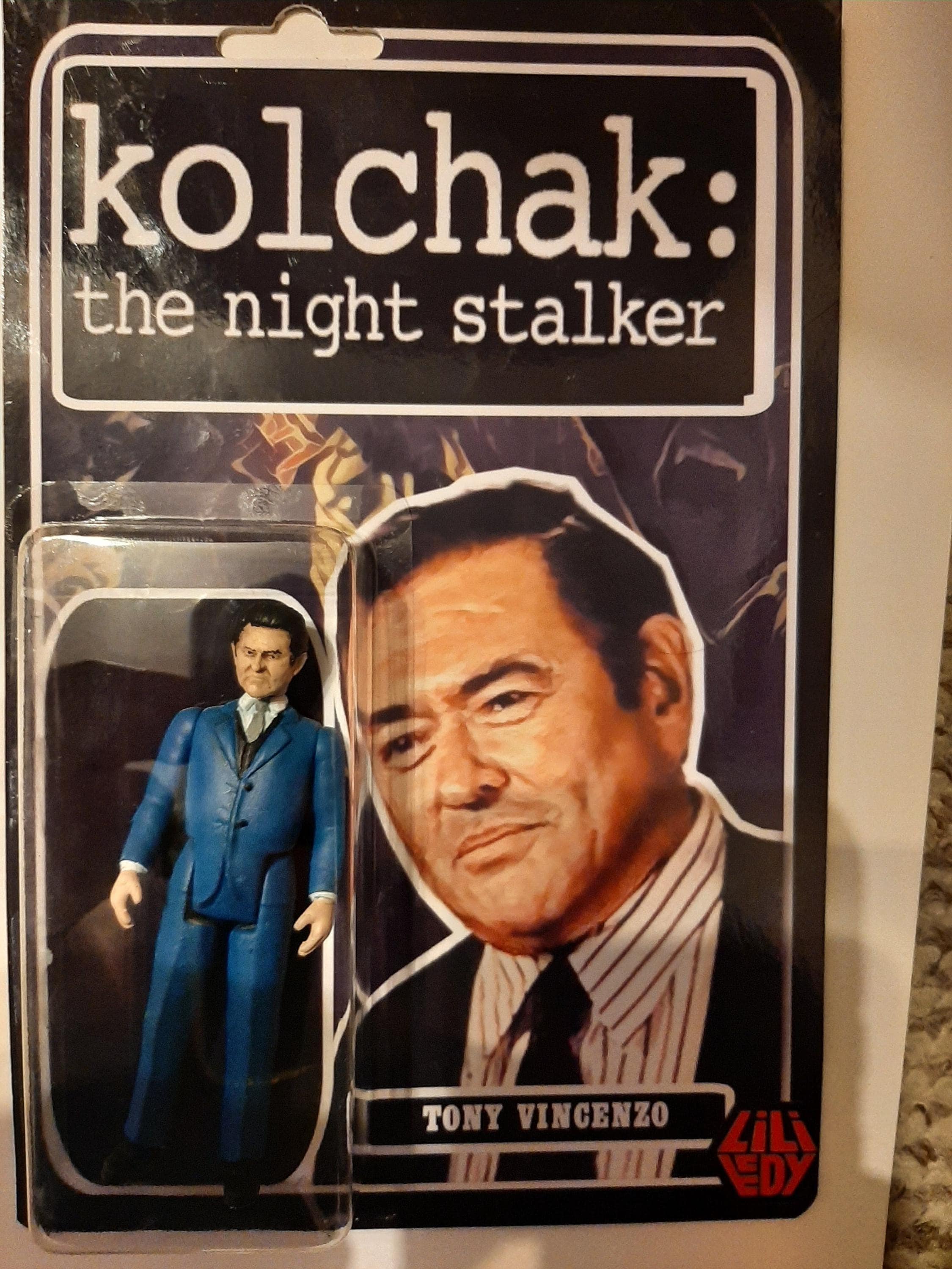 KOLCHAK the Night Stalker Tony Vincenzo Custom Action Figure - Etsy