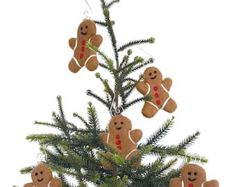 Gingerbread Ornaments | Set of 3 or 5