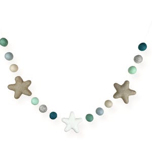 Tidepool Treasures | Mint Starfish Garland