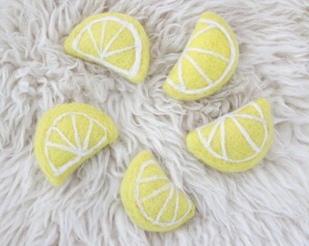 Felt Lemon Slices