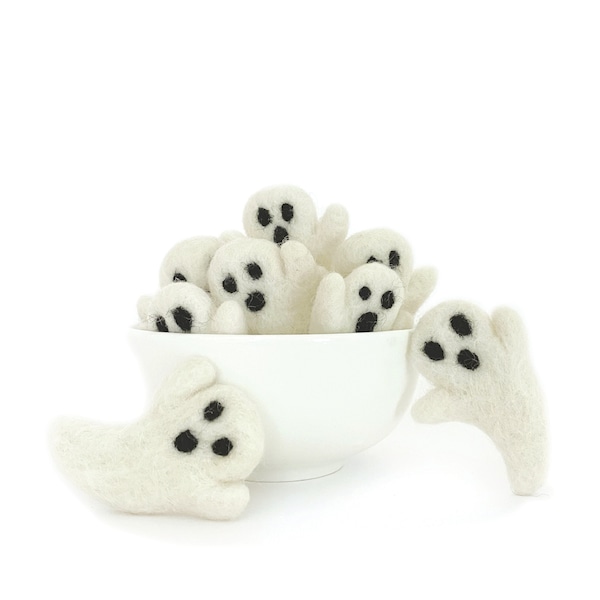 Felt Ghosts- Set of 3 or 5