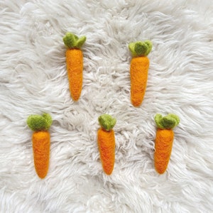 Felt Carrots image 2