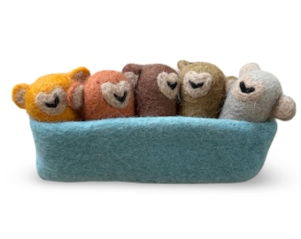 Pocket Pals | Five Little Monkeys Jumping on the Bed