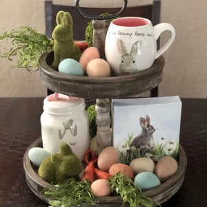 Custom Bundle of Felt eggs Choose Colors & Size Choose 6 or 12 count image 8