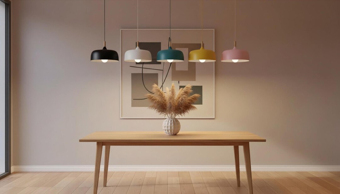 Modern Nordic LED Pendant Light - Scandinavian Design Luminaire for ...