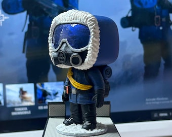 Rost Arctic Hazmat Suit Figur