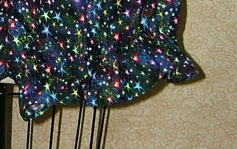 Twinkle lights knickers Rainbow Stars cotton cell pocket elastic at waist and leg openings
