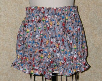 Braguitas de algodón para corredores de maratón: pantalones cortos de dormir con cintura elástica