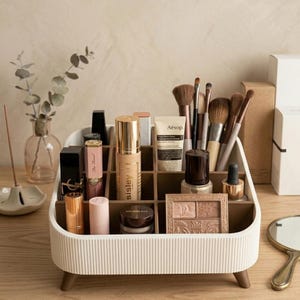 Organizador de maquillaje / Estriado