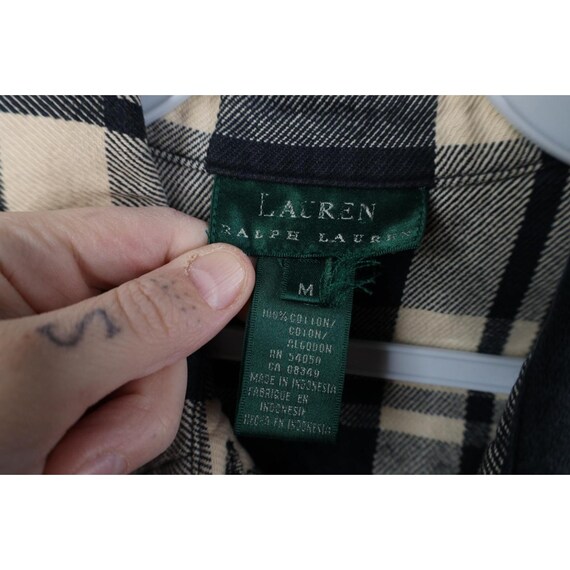 90s Ralph Lauren Womens Medium Faded Spell Out Fl… - image 13