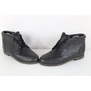 Vintage Black Suede Wingtip Chukka Oxford Lug Sole Borges Sz 11 Quiet Luxury Mens Vintage Hush Puppies Chukka Boot Two Tone Size 10 - Etsy main image 4