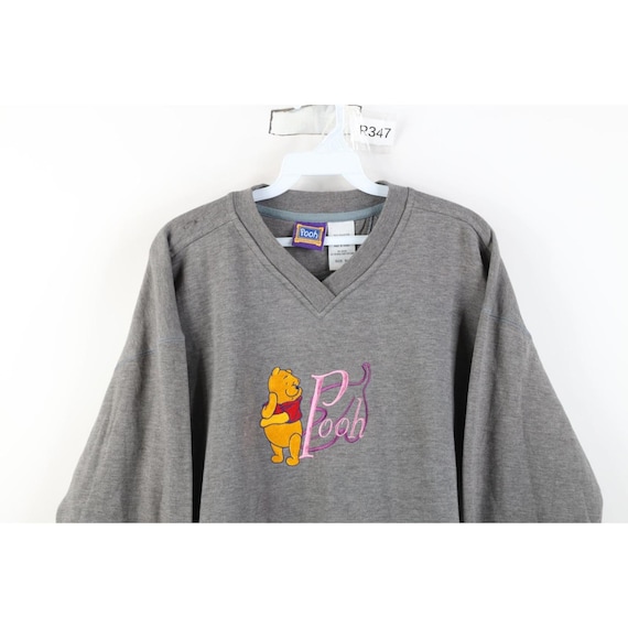 90s Disney Womens XL Distressed Winnie the Pooh V… - image 3