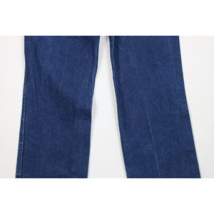 90s Wrangler Herren 29x33 Faded Western Cowboy Straight Leg Denim Jeans Blau, Vintage Wrangler Cowboy Jeans, Vintage Wrangler Rodeo Jeans, 90er Jahre Bild 10
