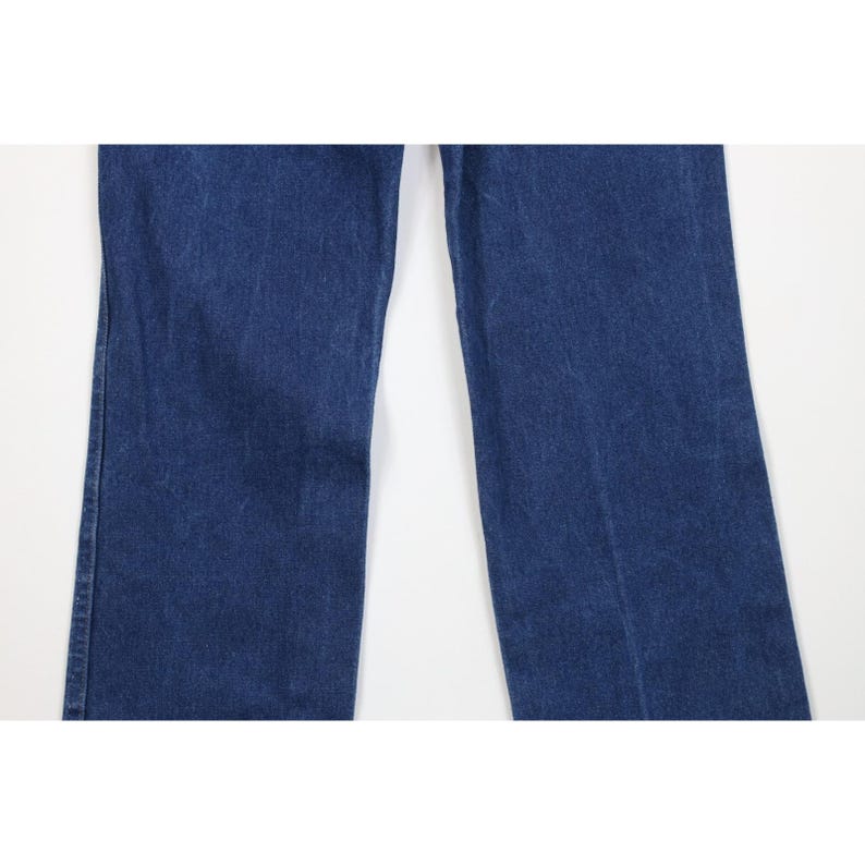 90s Wrangler Herren 29x33 Faded Western Cowboy Straight Leg Denim Jeans Blau, Vintage Wrangler Cowboy Jeans, Vintage Wrangler Rodeo Jeans, 90er Jahre Bild 10