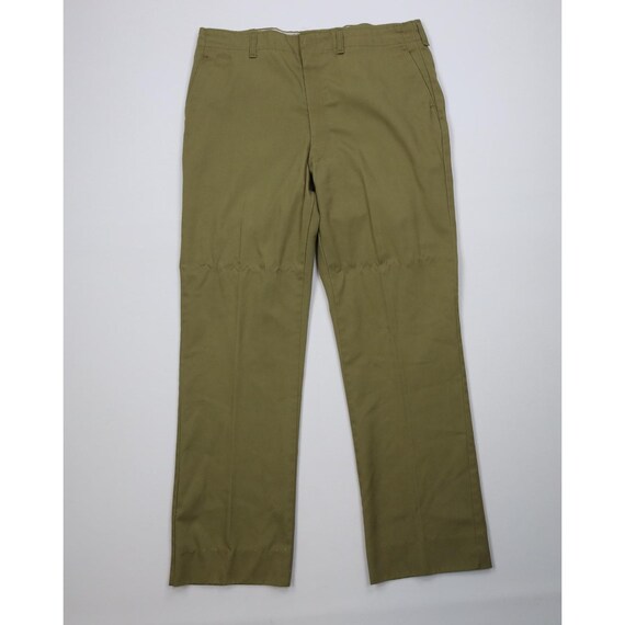 60s 70s Boy Scouts of America Mens 36x31 Distressed Wide Leg