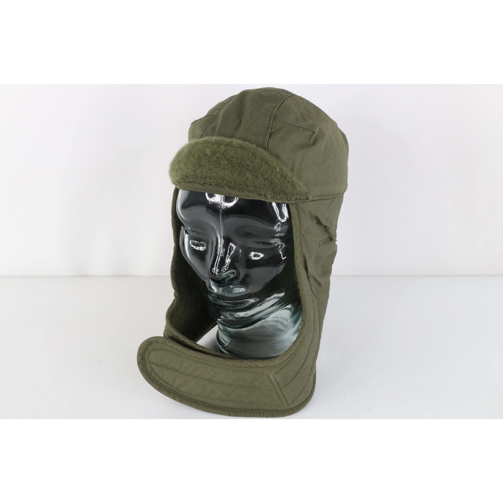 個人装備 1970s Military HAT 70s USGI Vietnam War 1974 Cold Weather Insulating Helmet Liner Cap