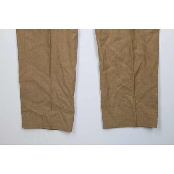 90s Streetwear Mens 44R 2 Piece Silk Linen Suit W… - image 14