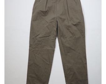 Vintage 1990s Size 38x28 Pleated Andrew Pant Chinos by Polo Ralph