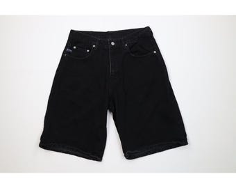 Dickies Black Canvas Vintage 90s Baggy Fit Shorts 42 43 - Etsy