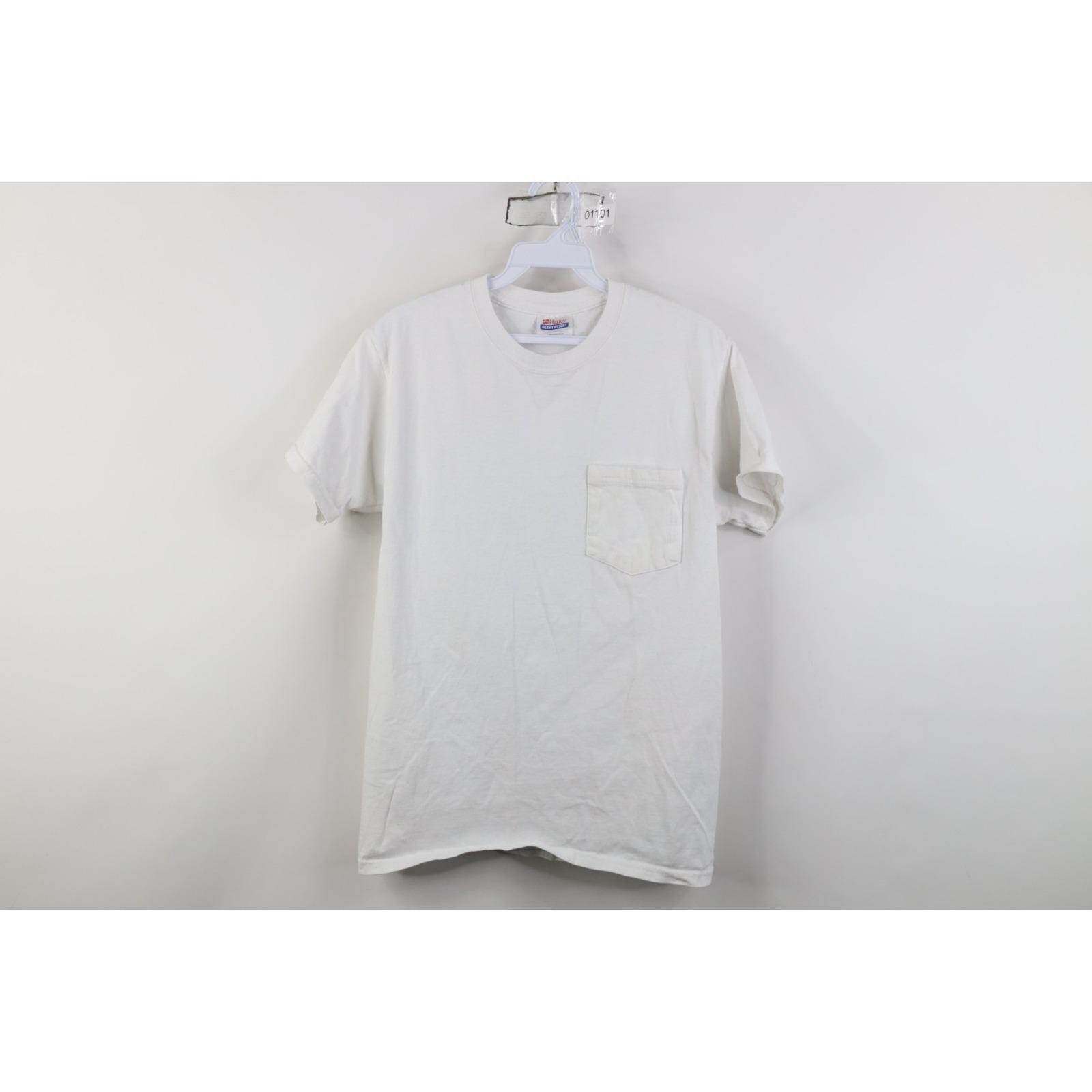 Vintage Hanes White Tee - Etsy