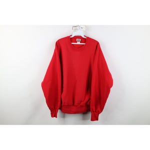 90s Streetwear Mens Large Faded Blank Reverse Weave Heavy Sweatshirt USA, Vintage Reverse Weave Crewneck Sweatshirt, 1990s Blank Sweatshirt