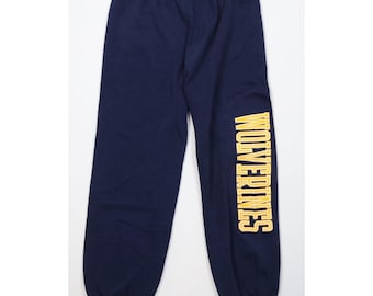 90s Boys Large Distressed University of Michigan Sweatpants Joggers USA, Vintage Michigan Wolverines Sweatpants, 1990s U of M Football Pants