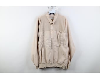 Polo de punto acanalado con trenzas desgastado para hombre, talla 1X, estilo streetwear de los 90, polo vintage de punto acanalado, polo de punto trenzado de los 90, polo vintage.