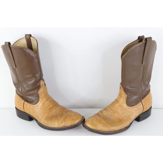 80s 90s Rockabilly Womens 10 Tribal Leather Weste… - image 1