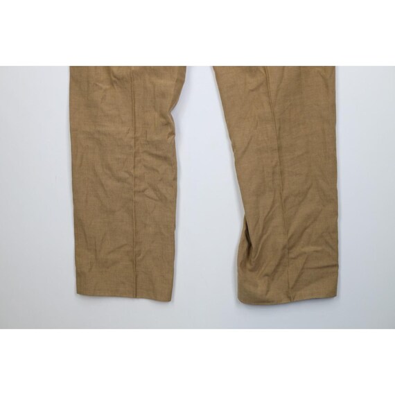 90s Streetwear Mens 44R 2 Piece Silk Linen Suit W… - image 20