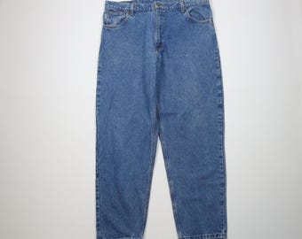 Vintage Y2K 2000 Carhartt Mens 40x32 Faded Relaxed Fit Denim Jeans Blue USA, Vintage Carhartt Denim Jeans, Vintage Carhartt Relaxed Jeans