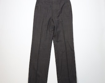 Jaren 70 streetwear heren 36 x 33 zware wollen gebreide uitlopende wijde pijpen chinobroek VS, vintage zwaargewicht chinobroek, jaren 1970 wollen wijde pijpen broek, jaren 1970