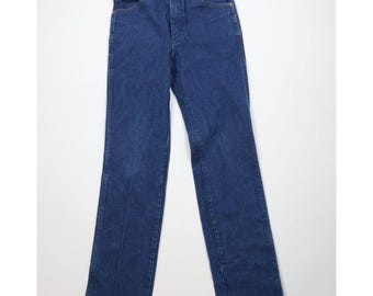 90s Wrangler Mens 29x33 Faded Western Cowboy Straight Leg Denim Jeans Blue, Vintage Wrangler Cowboy Jeans, Vintage Wrangler Rodeo Jeans, 90s
