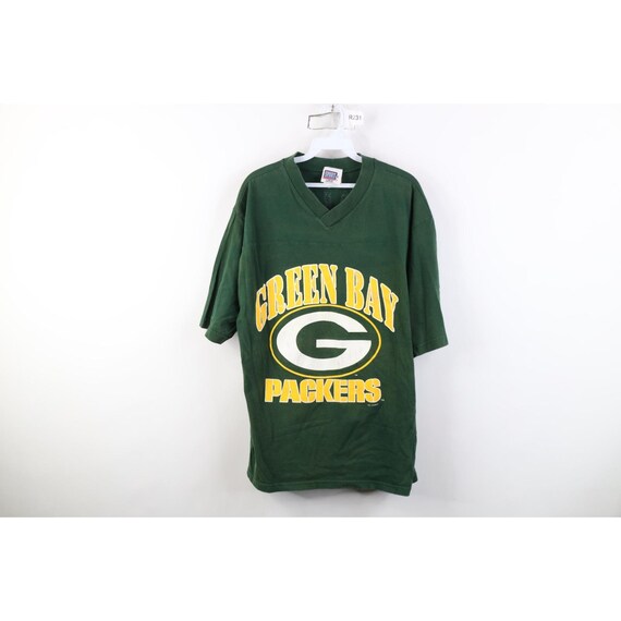 90s Mens Large Reggie White Green Bay Packers Football Jersey T-Shirt, Vintage Football T-Shirt, 1990s Green Bay Packers Football T-Shirt