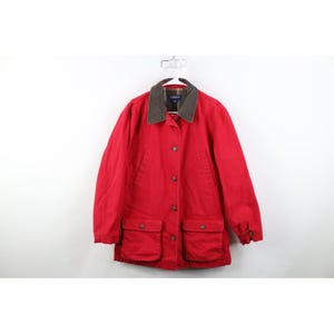 90s Lands End Jacket - Etsy