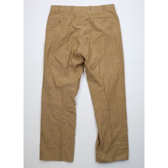 90s Streetwear Mens 44R 2 Piece Silk Linen Suit W… - image 17