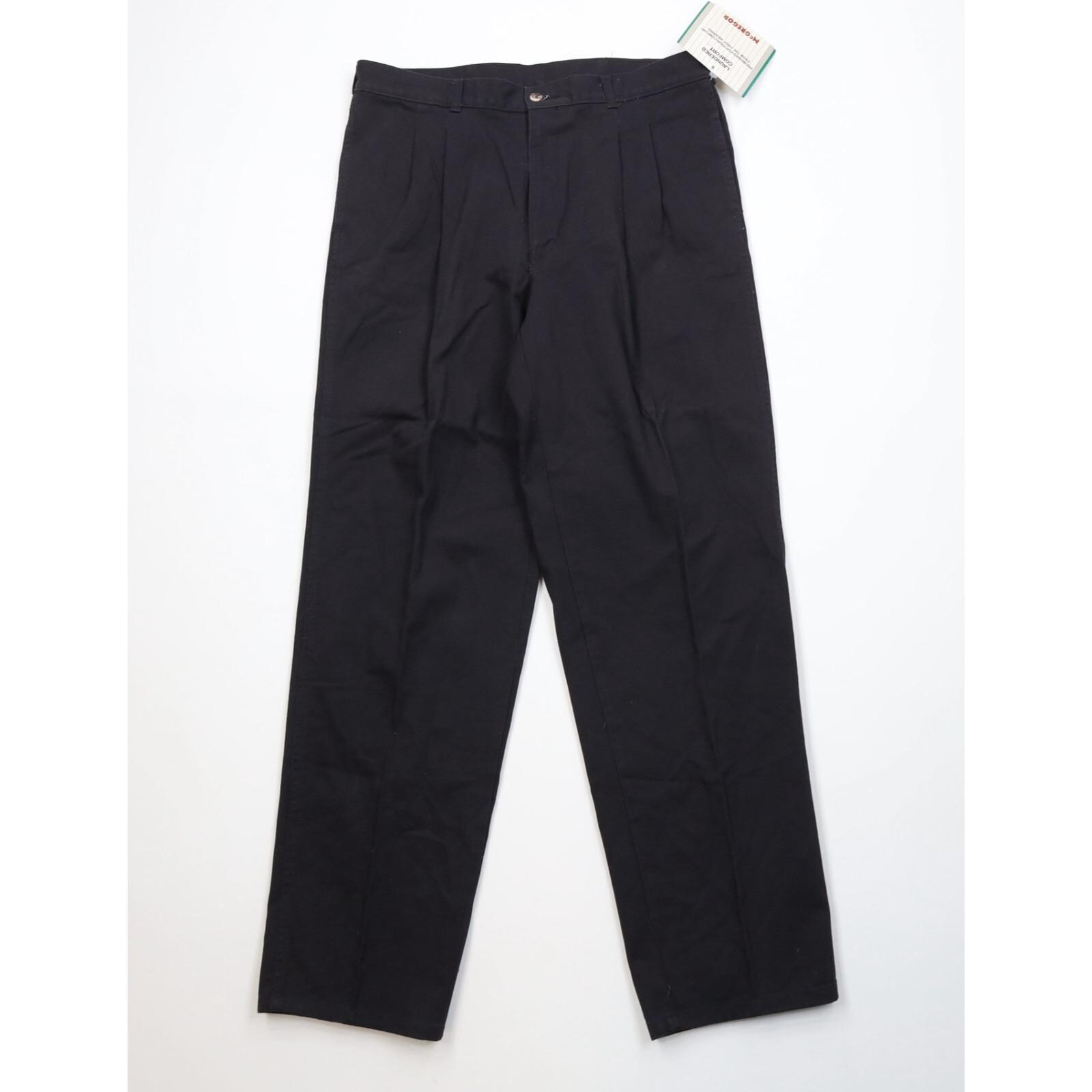 90’s dead stock  pants Deadstock Vintage 90s Streetwear Mens 34x32 Pleated Straight Leg