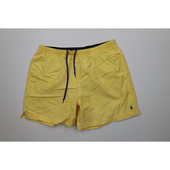 90s Polo Sport Ralph Lauren Mens XL Faded Lined Above Knee Shorts