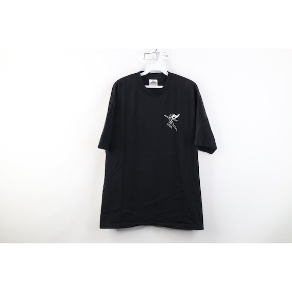 90s Mens XL Faded FOY Flying By Foy Stage Flying Short Sleeve T-Shirt, Vintage Stagehand T-Shirt, 1990s Theater Stage Flying T-Shirt, Drama