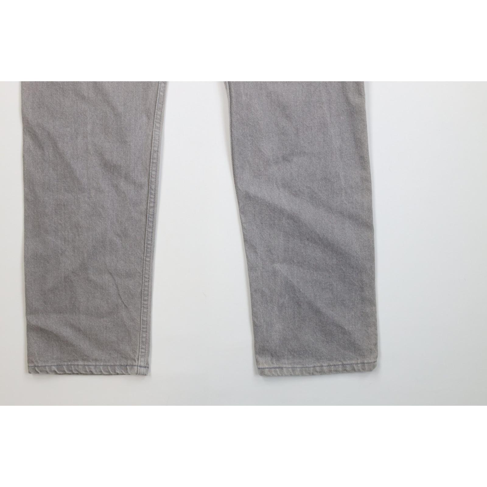 80s Levis 40509 Mens 32x32 Red Batwing Tag Straight Leg Denim Jeans ...