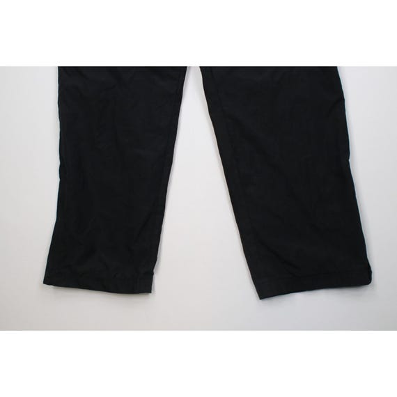 90s Champion Mens XL Faded Microfiber Lined Wide Leg Windbreaker Pants, Vintage Champion Wind Pants, 1990s Champion Microfiber Pants, 1990s View 4