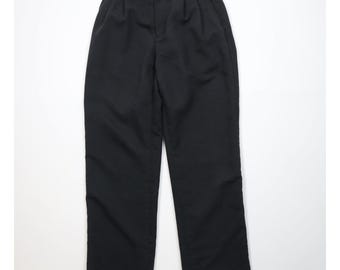 Pantaloni chino da uomo in gabardine di rayon a vita alta, stile Hollywood Regency anni '90, taglia 30x30. Pantaloni chino vintage in gabardine di rayon, stile Hollywood Regency.